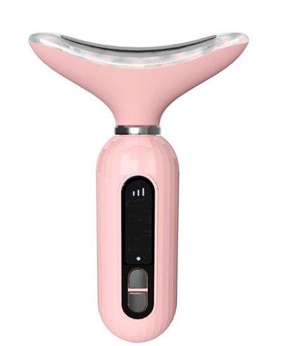¡REVELE UNA PIEL MÁS JOVEN Y RADIANTE! ✨ MASAJEADOR FACIAL Y DE CUELLO ANTI-EDAD LED AR